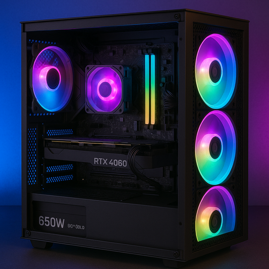 “NextGenPC: RTX 3060 Performance Build 🚀 1440p Streaming & Gaming”