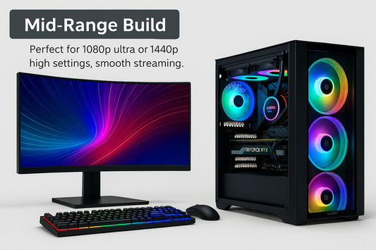 “NextGenPC: RTX 3060 Performance Build 🚀 1440p Streaming & Gaming” Bundle