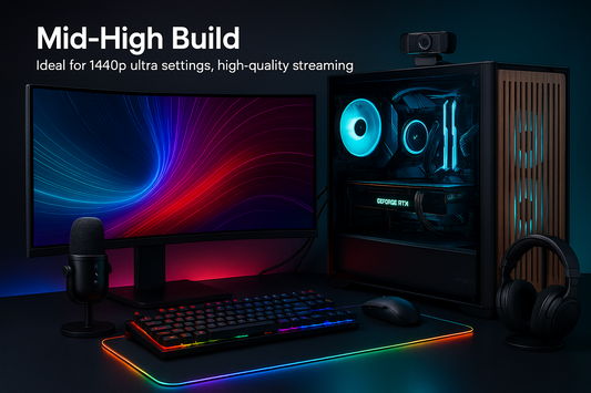 “NextGenPC: RTX 3060 Creator & Streaming Beast 🏆 High FPS / Pro Build” Bundle