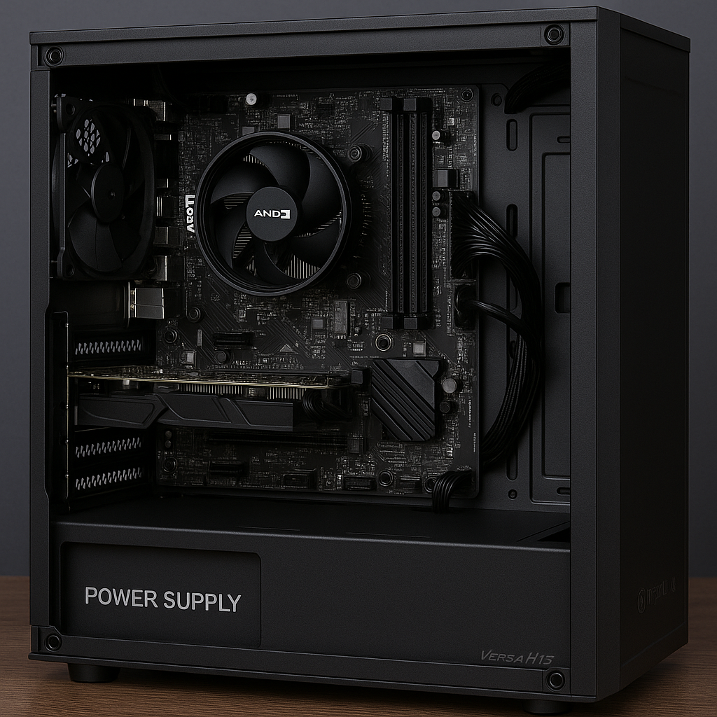 Powerful Budget Gaming PC – Ryzen 5 5600G Build🤖